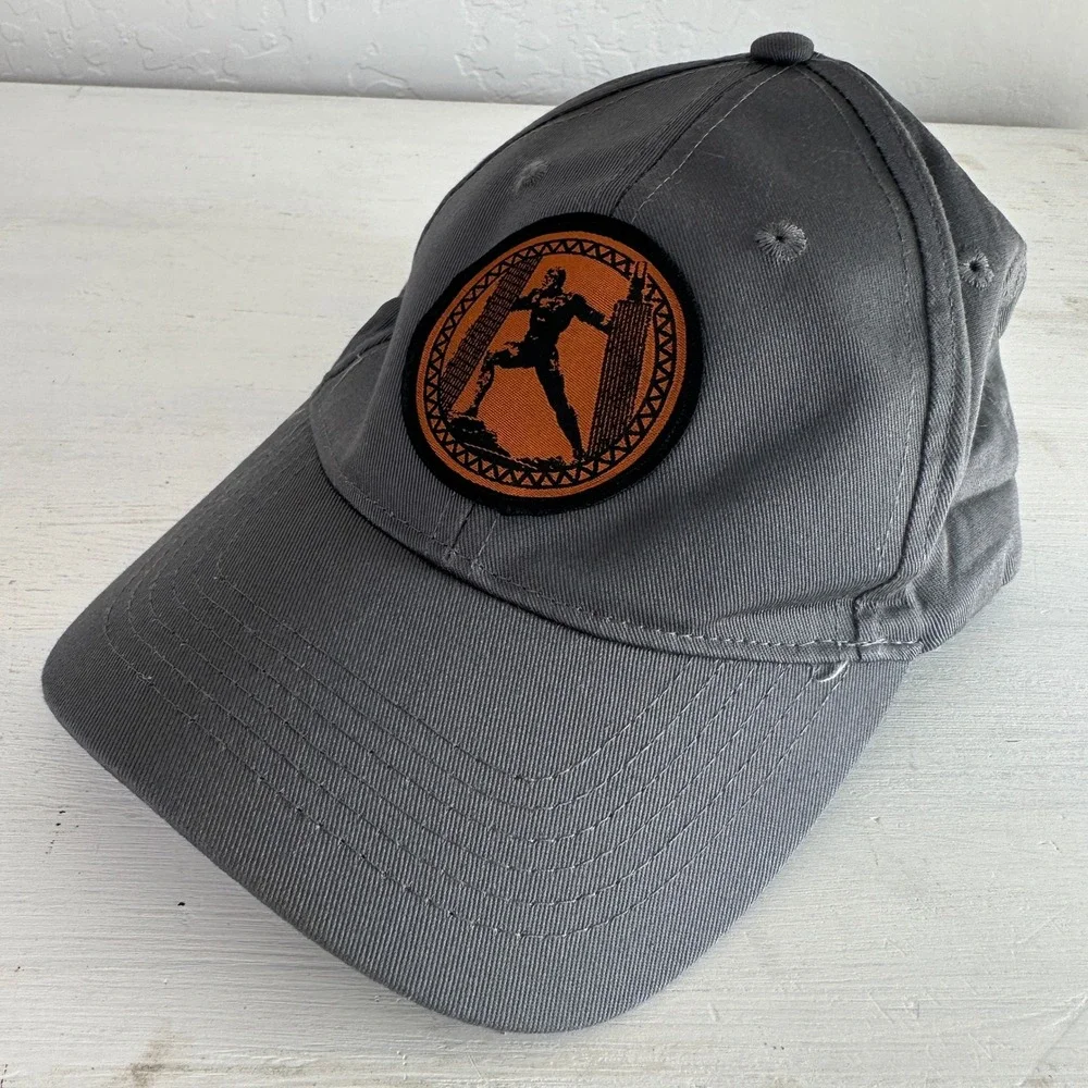 Port & Company Hat Youth Gray WestRock Graphic Adjustable Baseball Cap CP80